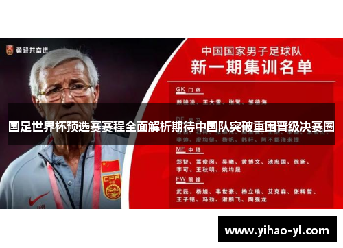国足世界杯预选赛赛程全面解析期待中国队突破重围晋级决赛圈